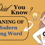 Modern Slang Word