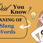 Slang words